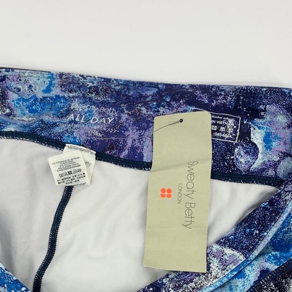 Sweaty Betty All Day full length leggings Blue Moon active yoga soft new XXL - Picture 4 of 4